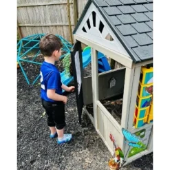 KidKraft Patio Party Wooden Outdoor Playhouse With Spinner Block Puzzle - 14pc 17 KidKraft Patio Party Wooden Outdoor Playhouse With Spinner Block Puzzle - 14pc -Children's Toys GUEST 0973df62 9ce0 4051 8462 24b6fdf8003b