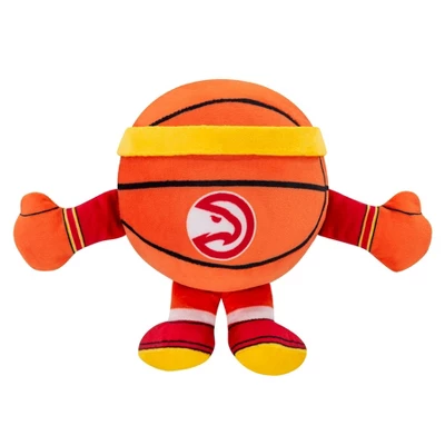 Bleacher Creatures Atlanta Hawks 8" Kuricha Basketball Sitting Plush 3 Bleacher Creatures Atlanta Hawks 8" Kuricha Basketball Sitting Plush - Image 3