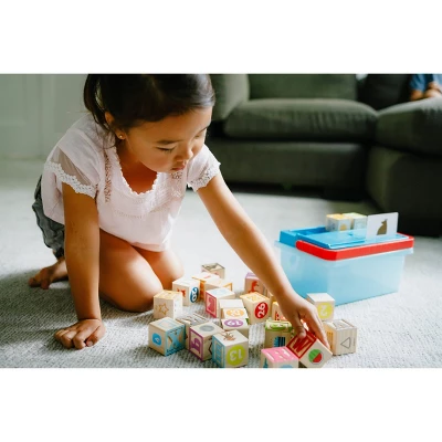 Chuckle & Roar ABC Learning Blocks Set - 76pc 1 Chuckle & Roar ABC Learning Blocks Set - 76pc