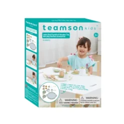 Teamson Kids Little Chef Frankfurt 20-pc. Wooden Play Kitchen Tea Party Set -Children's Toys GUEST 4db98cab 9363 4da9 bc69 da6e6953ab89