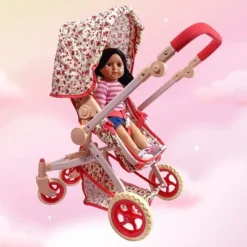 The New York Doll Collection Convertible Combo Baby Doll Stroller Floral 9 The New York Doll Collection Convertible Combo Baby Doll Stroller Floral -Children's Toys GUEST 5780165a 6493 4b55 92c8 ba8cf1819bb6