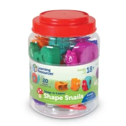 Learning Resources Snap-N-Learn Shape Snails -Children's Toys GUEST 635a57ec c794 40a2 a545 0e0e69658831