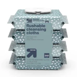 Flushable Cleaning Cloths - Fresh Scent - Up & Up™ 25 Flushable Cleaning Cloths - Fresh Scent - Up & Up™ -Children's Toys GUEST 65e8ab49 1586 421e abe8 919fea8bb840
