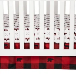 Sammy & Lou Crib Bedding Set - Buffalo Check - 3pc -Children's Toys GUEST 684b3daa c6c0 4371 a9d8 a254cf0d9d4b