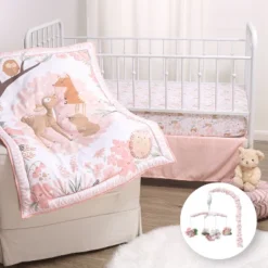 The Peanutshell Fairytale Forest Pink Crib Bedding Set, 3pc To 12 Pc, For Girls -Children's Toys GUEST 7a7c4dac a7b6 4ed2 ab17 7e461d869c94