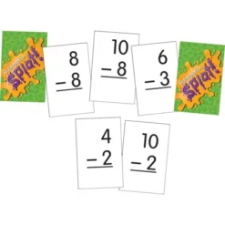 Edupress Subtraction Splat! Card Game