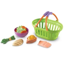 Learning Resources New Sprouts, Healthy Dinner, 14 Pieces, Ages 18+ Months -Children's Toys GUEST 800a6a0f 853a 4d37 8457 fbaa718eb27a