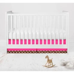 Bacati - Ladybugs Pink Chocolate 10 Pc Crib Bedding Set With 2 Crib Fitted Sheets -Children's Toys GUEST 86a25a2e 859d 486f 920d 2d8a1621e1ac