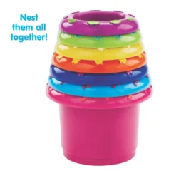 Kidoozie Stack N Nest Cups, Developmental Toy For Infants And Toddlers Ages 6 -24 Months -Children's Toys GUEST 898b56e4 f01e 45f2 85b1 27526f9c4567
