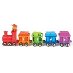 Learning Resources Count & Color Choo Choo, Interactive Train Learning Toy, 21 Pieces, Ages 2+