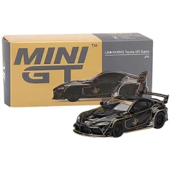 Toyota GR Supra LB Works RHD Black "JPS (John Player Special)" Lt Ed To 3600 Pcs 1/64 Diecast Model Car By True Scale Miniatures -Children's Toys GUEST 9acfab9d f8c4 4d86 b85a 1d8c0d09a53f