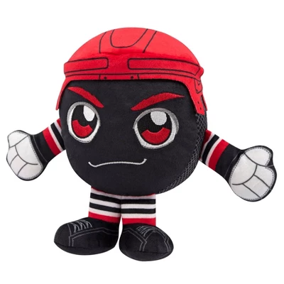 Bleacher Creatures Chicago Blackhawks 8" Kuricha Hockey Puck Sitting Plush 3 Bleacher Creatures Chicago Blackhawks 8" Kuricha Hockey Puck Sitting Plush - Image 3