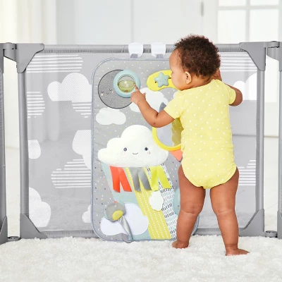 Skip Hop Play Enclosure Expandable Baby Playpen - Gray 5 Skip Hop Play Enclosure Expandable Baby Playpen - Gray - Image 5