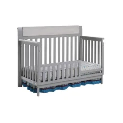 Suite Bebe Hayes 4-in-1 Convertible Crib - Gray/Weathered Granite -Children's Toys GUEST b4a65641 a8b5 41be bef3 d6f968668348
