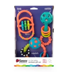 Sassy Toys My First Rattles Newborn Gift Set - 3ct -Children's Toys GUEST b4a6b005 18d2 442f 88da 9b5681459a83