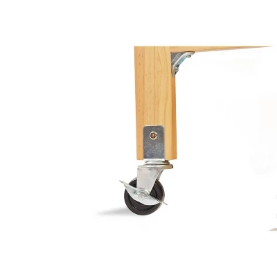 L.A. Baby The Little Wood Crib Mini/Portable Folding Wood Crib - Natural 2 L.A. Baby The Little Wood Crib Mini/Portable Folding Wood Crib - Natural - Image 2