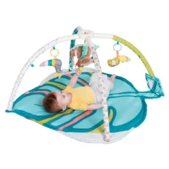 Infantino Go Gaga! 4-In-1 Twist & Fold Activity Gym & Play Mat - Tropical