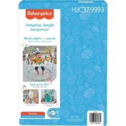 Fisher Price Fisher-Price Jumping Jungle Jumperoo Baby Jumper With Lights And Sound -Children's Toys GUEST cbfe573d 20ae 4f59 84b8 a3c4ae262fc5