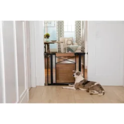 Safety 1st Easy Install Modern Farmhouse Gate, Fits Between 29" And 37" -Children's Toys GUEST ceeb44ba 69a7 4431 a2fa d517b0162d0b