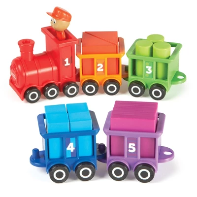 Learning Resources Count & Color Choo Choo, Interactive Train Learning Toy, 21 Pieces, Ages 2+ 5 Learning Resources Count & Color Choo Choo, Interactive Train Learning Toy, 21 Pieces, Ages 2+ - Image 5