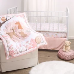The Peanutshell Fairytale Forest Pink Crib Bedding Set, 3pc To 12 Pc, For Girls -Children's Toys GUEST d608f775 ef2d 4aa3 9548 8e79c863afa6