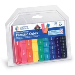Learning Resources Fraction Tower Cubes -Children's Toys GUEST dabc91ed 667e 470b 83ff 4701d20d7297