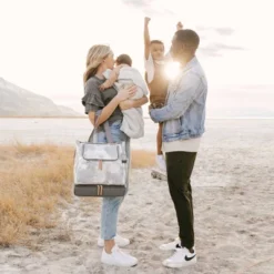 Petunia Pickle Bottom Pivot Backpack Diaper Bag - Smoke Swirl Tie Dye Coated Canvas -Children's Toys GUEST eb8e9161 5f52 4259 b806 2e2c6aa24613