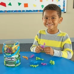 Learning Resources Wild About Animals, Jungle Counters -Children's Toys GUEST efabec9f f9ca 4b7e ad0a 358328e2072b