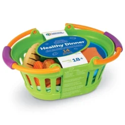Learning Resources New Sprouts, Healthy Dinner, 14 Pieces, Ages 18+ Months