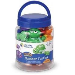 Learning Resources Number Turtles Set, Counting, Color & Sorting Toy, 15 Pieces, Ages 2+ -Children's Toys GUEST f8896c59 2b6c 48a1 902e 8705628d0767