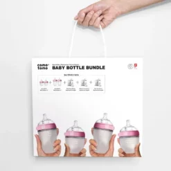 Comotomo Baby Bottle Gift Set -Children's Toys GUEST fa27e1e4 0909 4220 bd35 834cf5f1ef6d